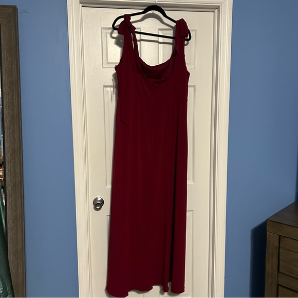 NWT Birdy Grey Alex Luxe Knit Dress in berry red size 2X plus bridesmaid mother - Picture 10 of 14